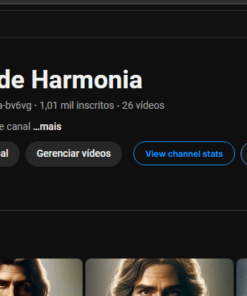 Canal Youtube 1K Inscritos - Sem Strikes