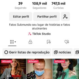 OFERTA! TIKTOK 108K DE SEGUIDORES MONETIZADO NICHO DE CRIMES GERANDO RENDA TODO MÊS