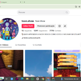 TIKTOK DE INTELIGENCIA ARTIFICIAL 1200 Seguidores (125K DE VIZUALIZAÇÕES FOCADO EM CONTEUDO INFANTIL E QUIZ) COM MUITO POTENCIAL EM VENDAS E MONETIZAÇÃO