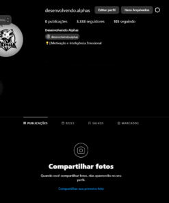 Perfil Insta 3k + Threads 800 Engajados