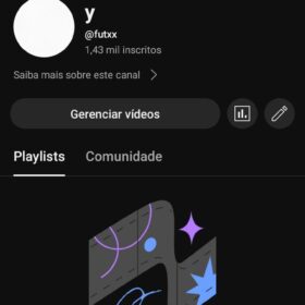Canal do YouTube com 1,43k inscritos não monetizado