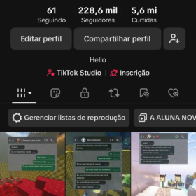 CANAL TIKTOK 228K FAMOSO E HYPADO