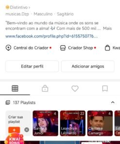 Promoção de natal🎶Conta Kwai 560k Oportunidade Imperdível! 🎶