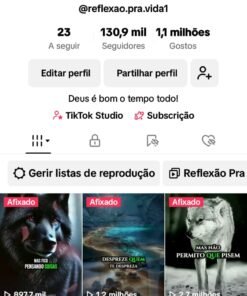 TTK Reflexão pra Vida 132K Seguidores 1.1M Curtidas
