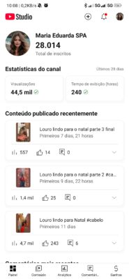 Combo YouTube com 28k de inscritos -Monetizado + Perfil do Tiktok 55k