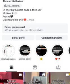 Conta Instagram 50k muito engajado estou vendendo por não ter tempo pra postar os vídeos