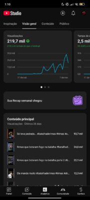 CANAL DO YOUTUBE CRESCENDO RÁPIDO COM 1K DE INSCRITOS