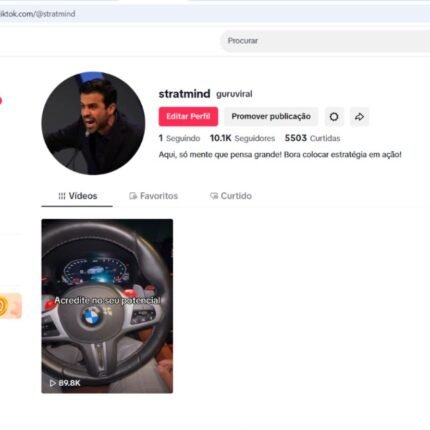 TIKTOK 10K - PERFEITO PARA MONETIZAR , NAO IMPORTA O CONTEUDO!!