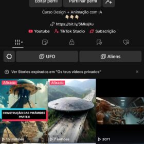 Tiktok monetizada com 36k