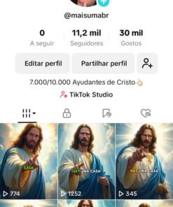 CONTA REINO UNIDO MONETIZADA À VENDA 13.8K Seguidores 36.7K Curtidas