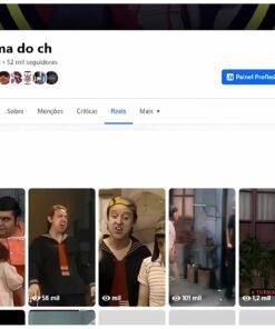 Pagina Facebook A TURMA DO CH com 52K