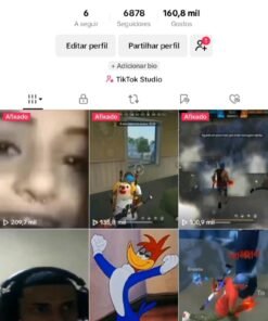 Tiktok dark de 6800 Seguidores