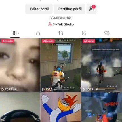 Tiktok dark de 6800 Seguidores