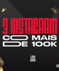 3 CONTAS DO INSTAGRAM COM 177K + 228K + 116K DE SEGUIDORES POR 33MIL PROMOÇÃO