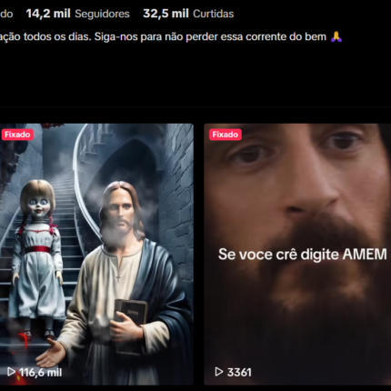 Conta Tik Tok monetizada 14k seguidores