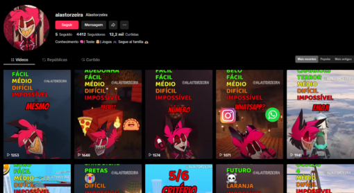 CANAL DE QUIZ COM MAIS DE 2500 INSCRITOS + TIKTOK COM MAIS DE 4K - Imagem 5