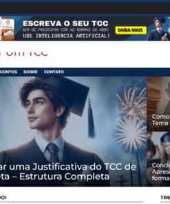 Blog de Afiliado - Nicho de TCC e Monografia - ComoFazerUmTCC.com.br - Ranqueado