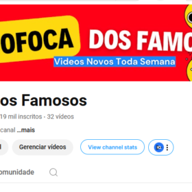 Canal de Fofocas dos Famosos 19K subscribers • 32 videos