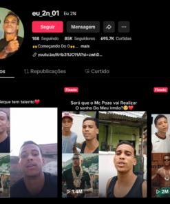 Tik tok 85k Monetizado