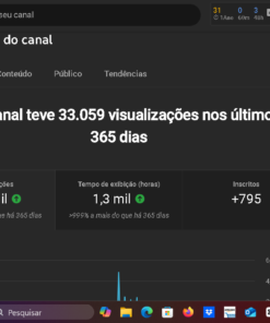 CANAL PRESTES A MONETIZAR com 795 Inscritos