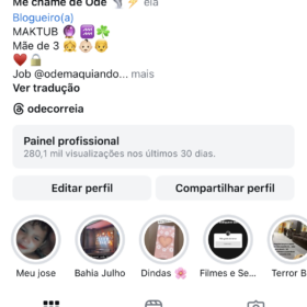 Instagram 18,5 mil seguidores