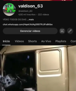 VENDO CANAL DO YOUTUBE DE 4.900 Inscritos não está monetizado