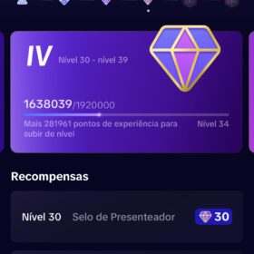 Conta Tiktok Nv 33 verificada