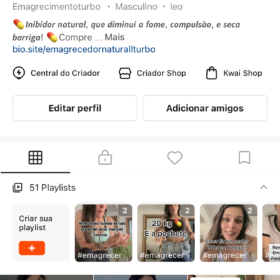 EmagrecerTurboo kwai 124.7K Seguidores | 188 Seguindo | 482K Curtidas