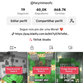 Conta Tiktok 41 MIL Seguidores
