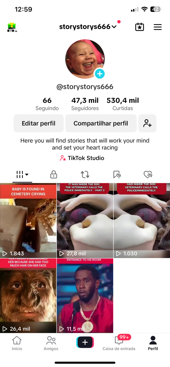 Conta Tik Tok Monetizada Com Seguidores Brasileiros E Americanos K Alpha