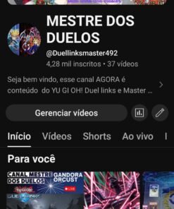 Canal com 4 mil inscritos