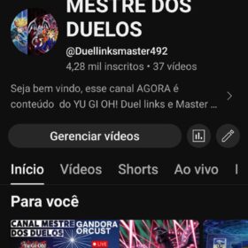 Canal com 4 mil inscritos