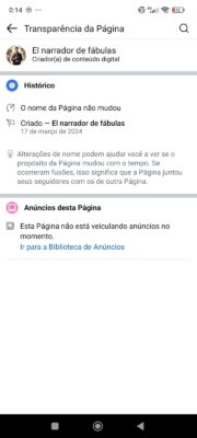 Pagina Facebook de historias em Espanhol 255 Seguidores - Imagem 4