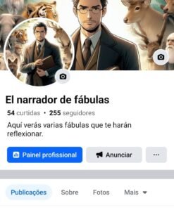 Pagina Facebook de historias em Espanhol 255 Seguidores