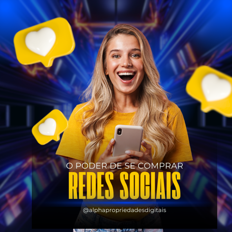 comece grande nas redes sociais