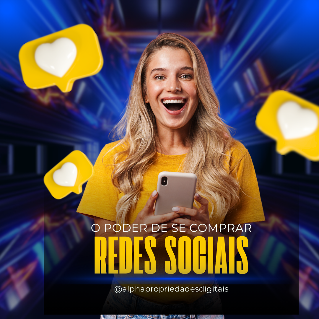 comece grande nas redes sociais
