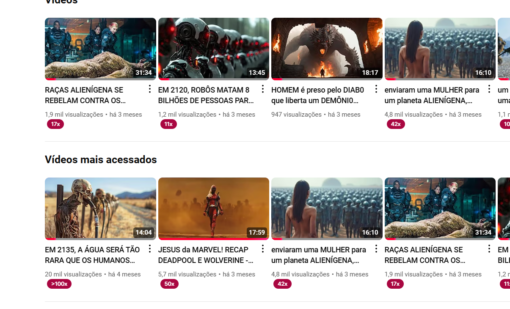 Canal De Recap com 54K de inscritos e 2 MIL HORAS