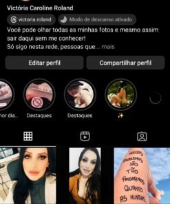 Conta Instagram com quase 350 Mil Seguidores