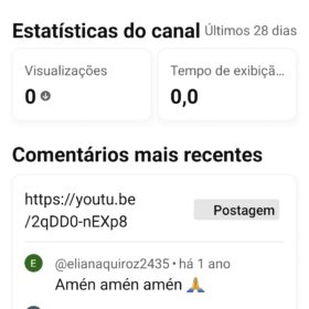 CONTA YOUTUBE 9.8K NÃO MONETIZADO
