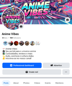 Página de Facebook +900 seguidores