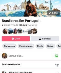 Grupo Facebook Brasileiros em Portugal com 31 Mil Membros