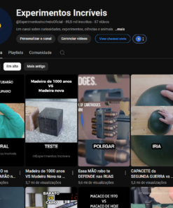 Canal do Youtube de Curiosidades 89k - Já foi monetizado, Falta Poucas vizualizações pra Monetizar / melnor valor do mercado