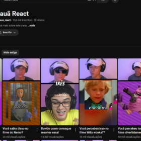 Canal do YouTube 15.500 Inscritos