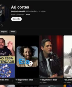 Canal YouTube 867 subscribers • 92 videos