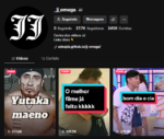 Conta Tiktok de cortes do JJ 27K seguidores
