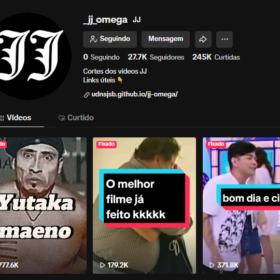 Conta Tiktok de cortes do JJ 27K seguidores
