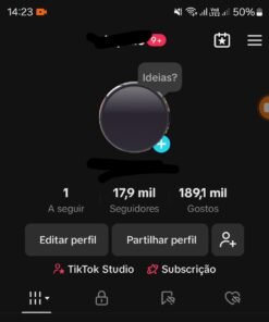 CONTA TIKTOK MONETIZADA - 18K SEGUIDORES REAIS - +2,6 MILHÕES DE VIEWS
