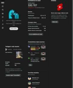 Canal da Flora Matos Fan com 24,5k de inscritos