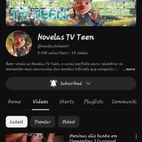 Canal com 3K, super em alta, sem strike, ganhando 1k de inscritos em 3 dias. Com grande potencial.