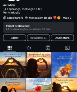 Conta Instagram com 151 mil seguidores totalmente orgânico